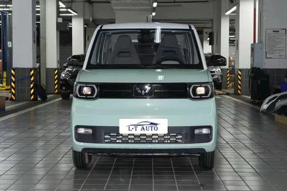 2023 SGMW Wuling Hongguang 2024 Mini EV Macaron 4-Seat 120/170km Left Rudder Car Energy