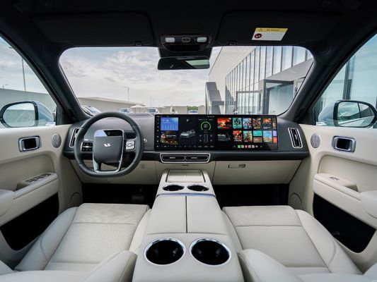 Body Structure 6 Seater Hybrid Electric SUV with 5.3s Acceleration and Extended Range