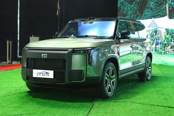 2024 Version BAIC Jishi 01 Medium and Large SUV Stone 01 EV Hybrid Car with 7 Seats Luxury