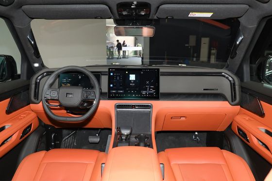 2024 Version BAIC Jishi 01 Medium and Large SUV Stone 01 EV Hybrid Car with 7 Seats Luxury