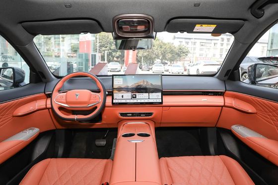Luxurious Car Changan Deepl S7 Hybrid EV Auto with Left-Drive and 2900mm Wheelbase