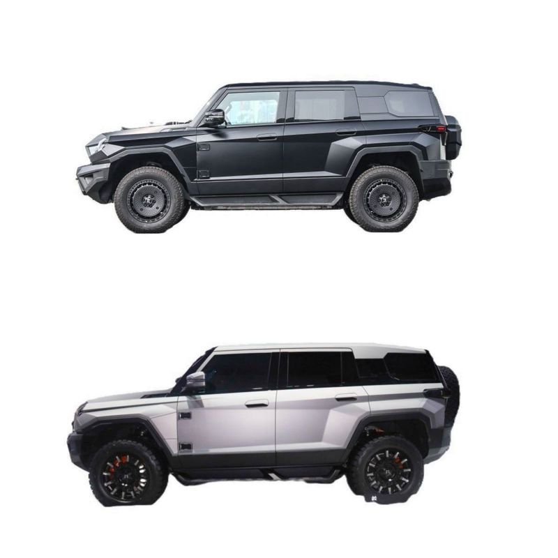 Extended Range Electric SUV 2024 Dongfeng Raptors M-Hero 917 for Customer Requirements